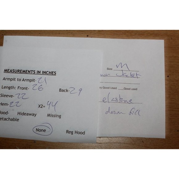 The North Face Gray Puffer Quilted Goose Down Insulated Jacket Size M - Picture 10 of 10